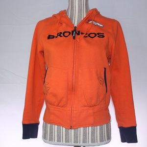 Reebok Denver Broncos Autographed Hoodie size S